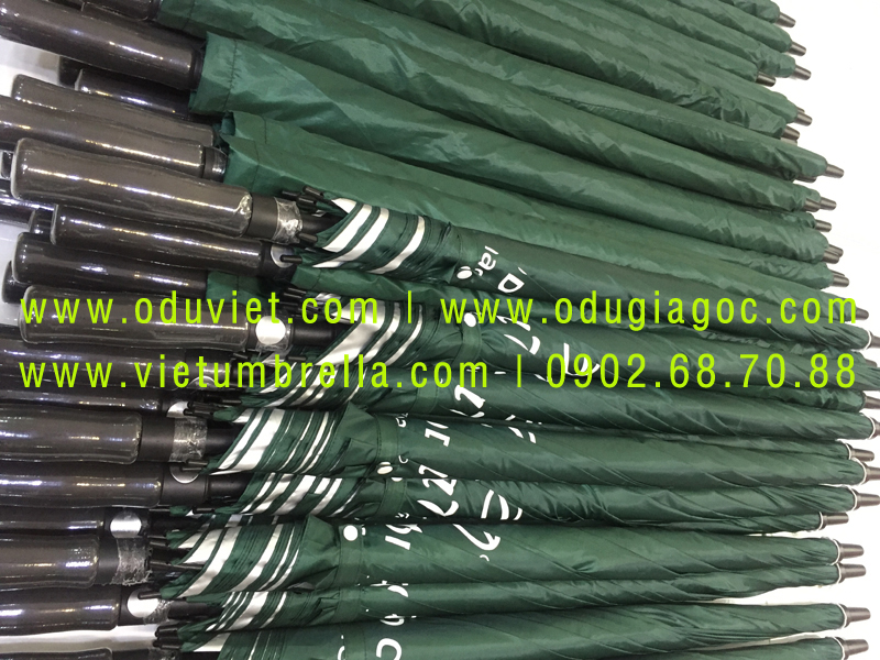 xưởng sản xuất ô dù cầm tay in logo quảng cáo